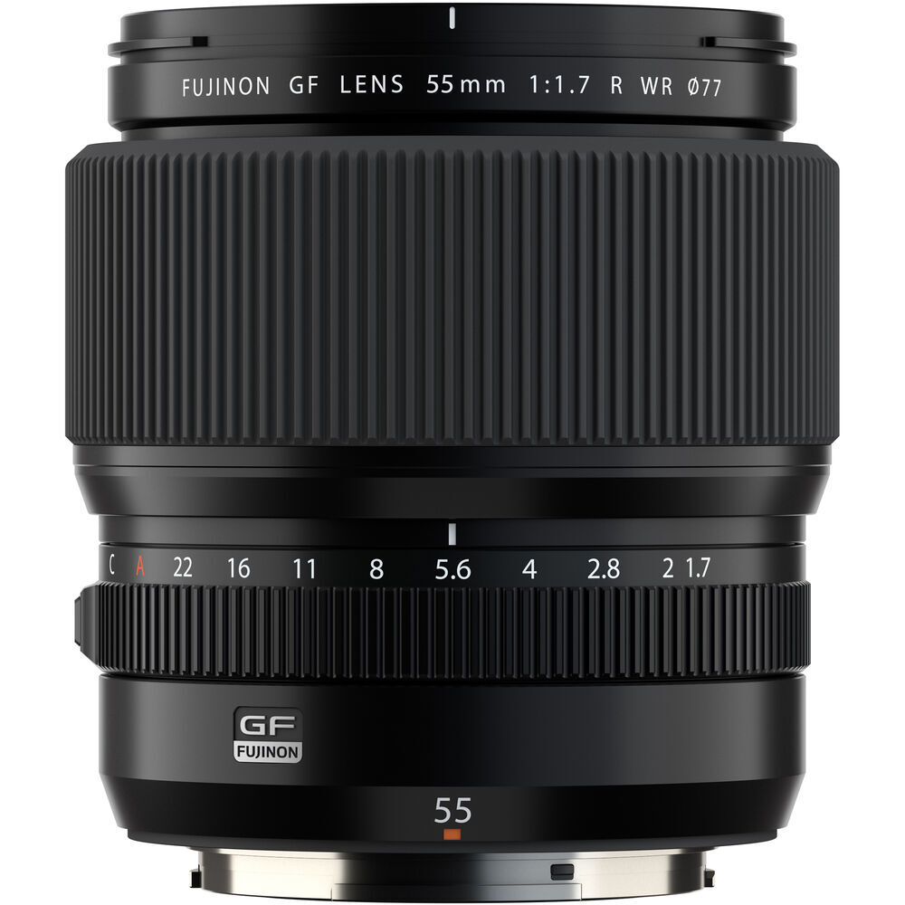 FUJIFILM GF 55mm F1.7R WR 鏡頭 HK$18,300 (訂金HK$2,000)