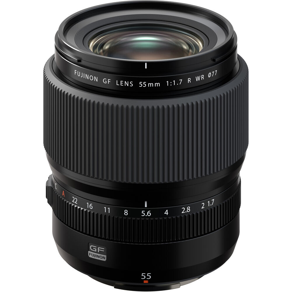 FUJIFILM GF 55mm F1.7R WR 鏡頭 HK$18,300 (訂金HK$2,000)