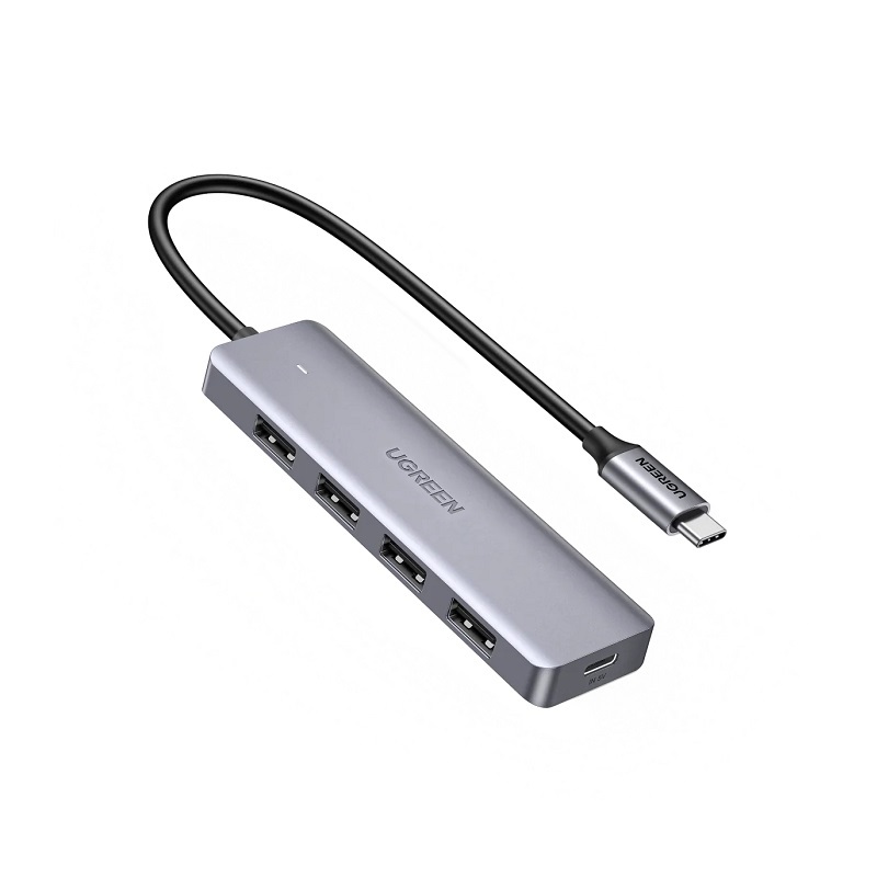 UGREEN USB-C 4 Port USB 3.0 Hub CM219 (70336)