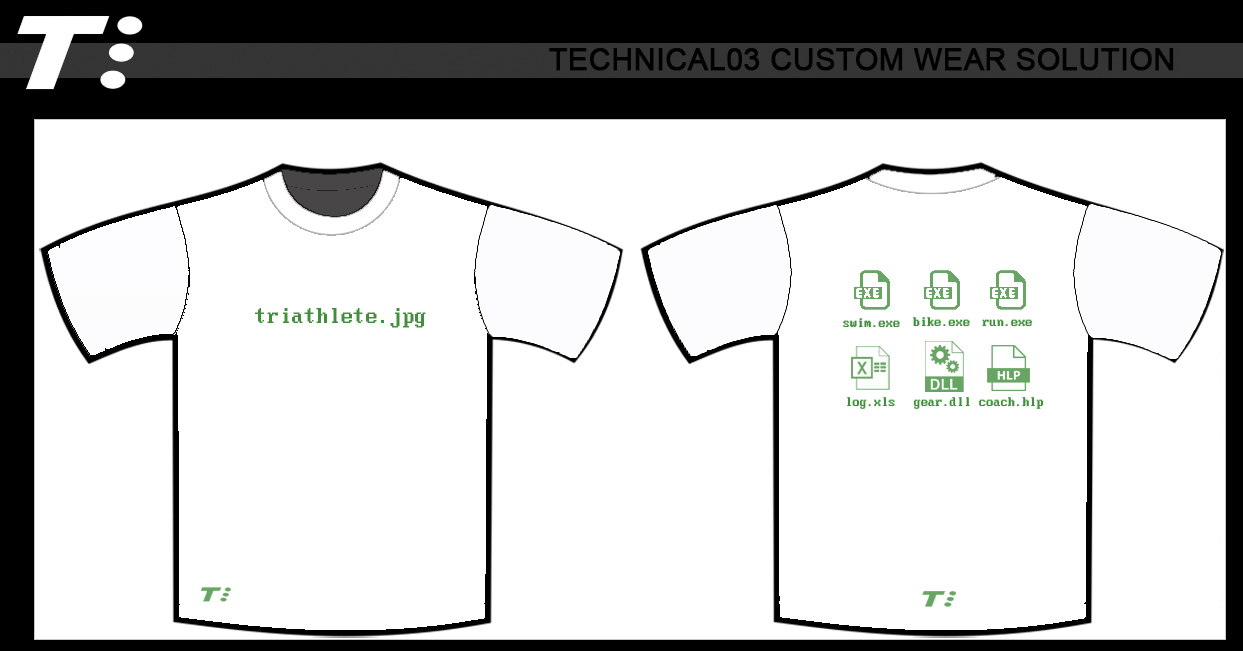 Technical03 Cotton Tee TriJPG White (pre-order 05/Sep Deadline)