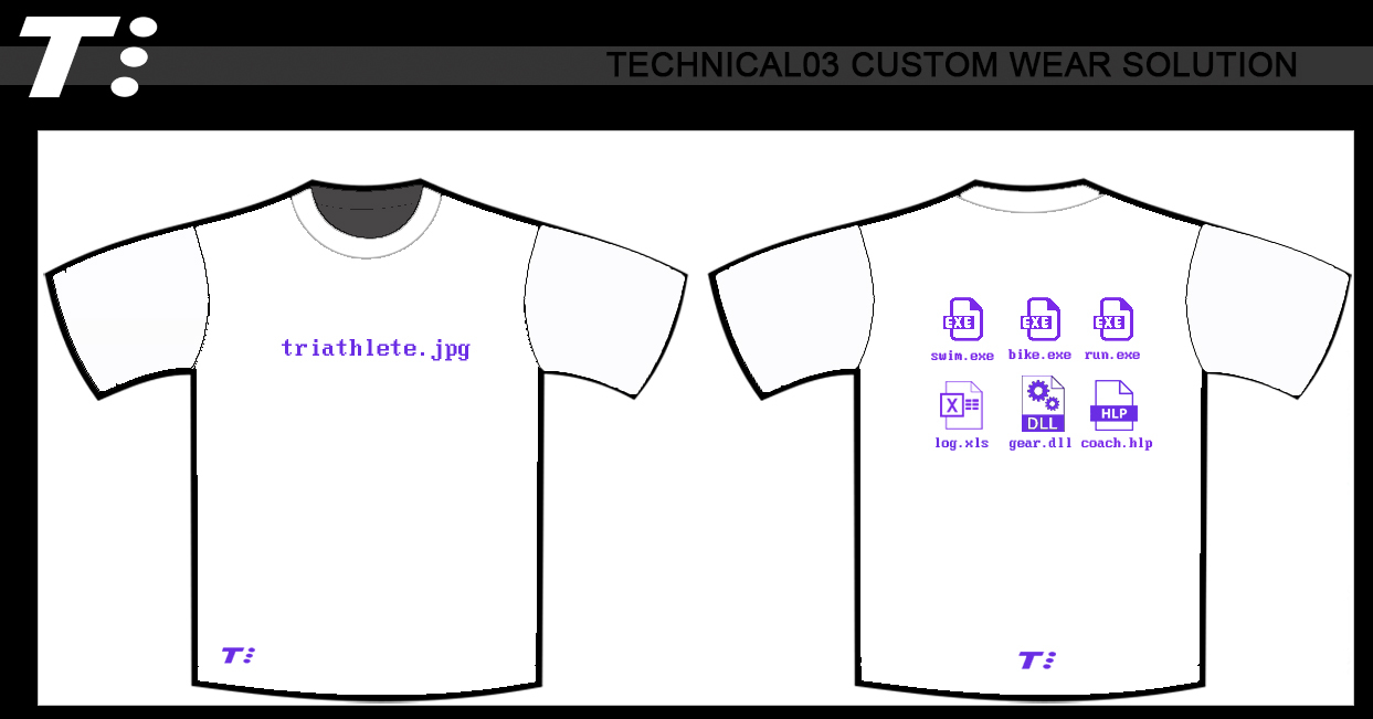 Technical03 Cotton Tee TriJPG White (pre-order 05/Sep Deadline)