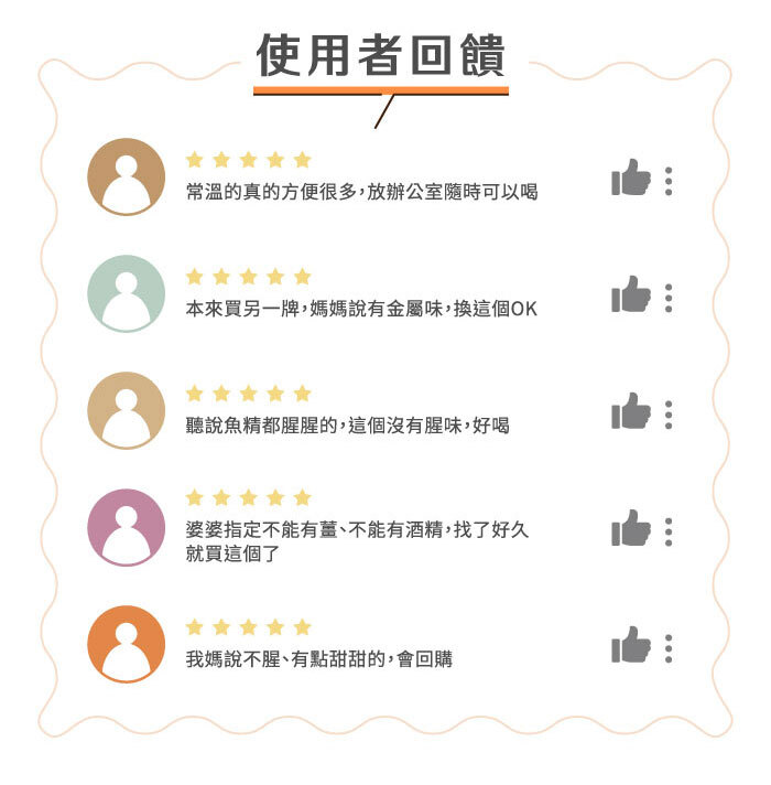 使用者一致好評的鱸魚精