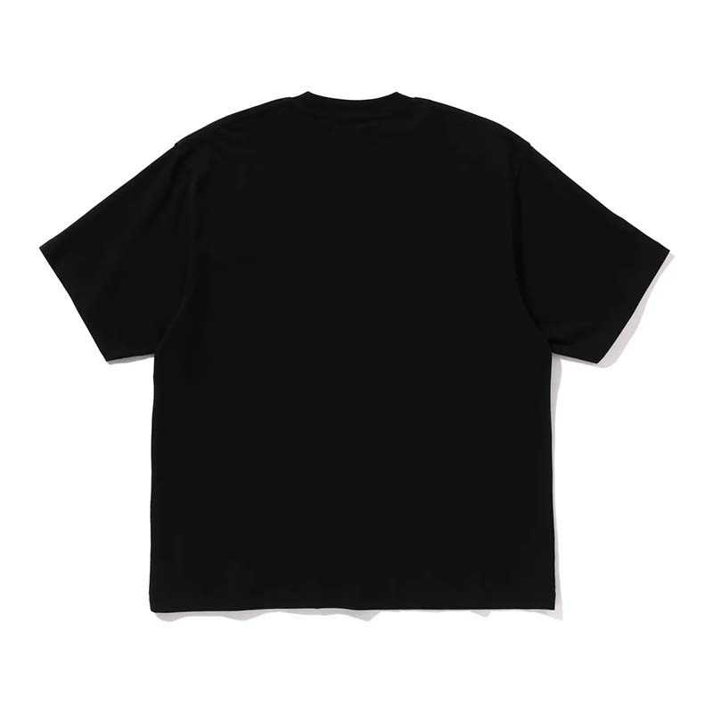 BAPE ONE POINT RELAXED FIT TEE 刺繡 猿人 短袖 短T 黑色 RAY-161 [台灣現貨]