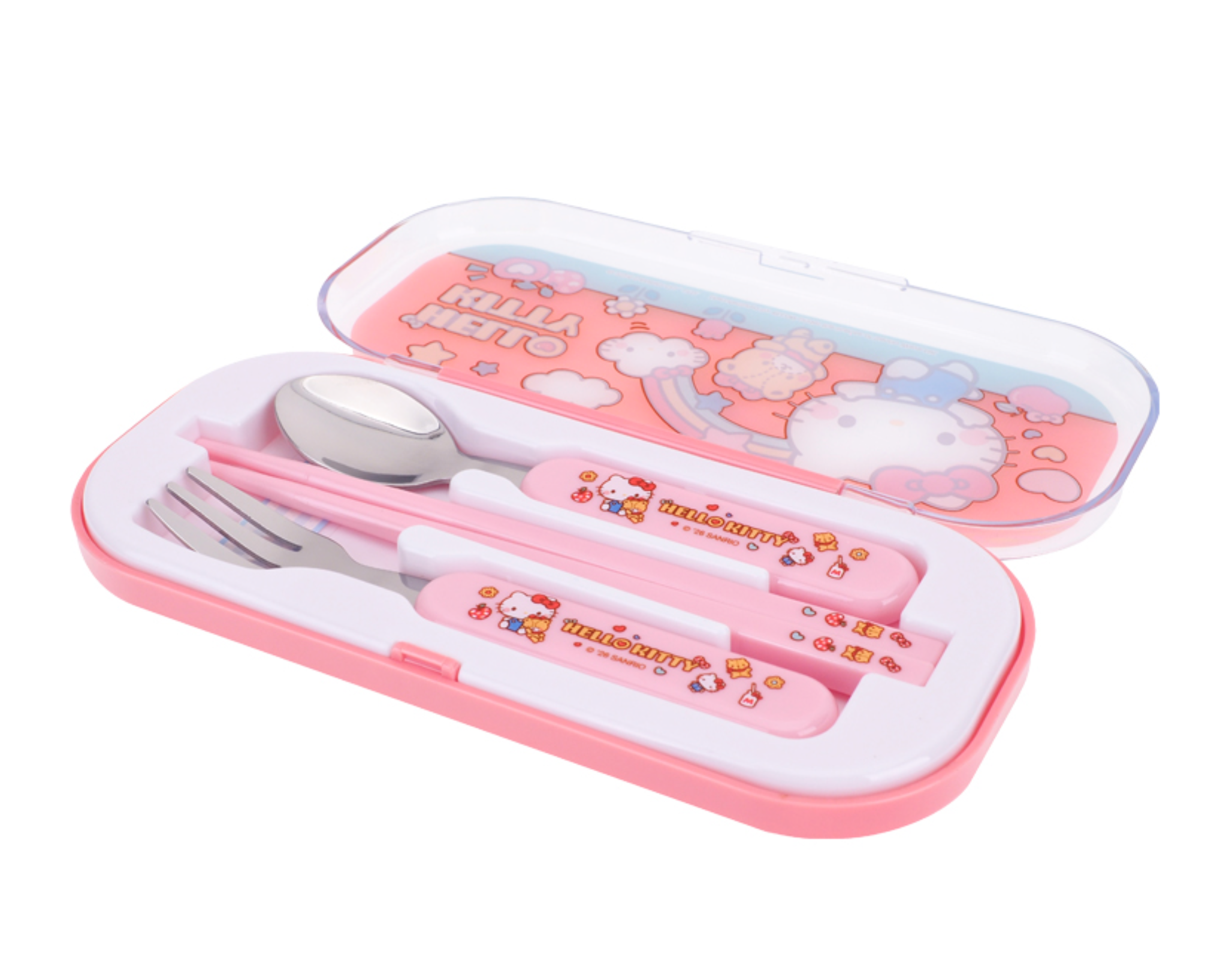 Hello Kitty 兒童餐具套裝 9-7417-11