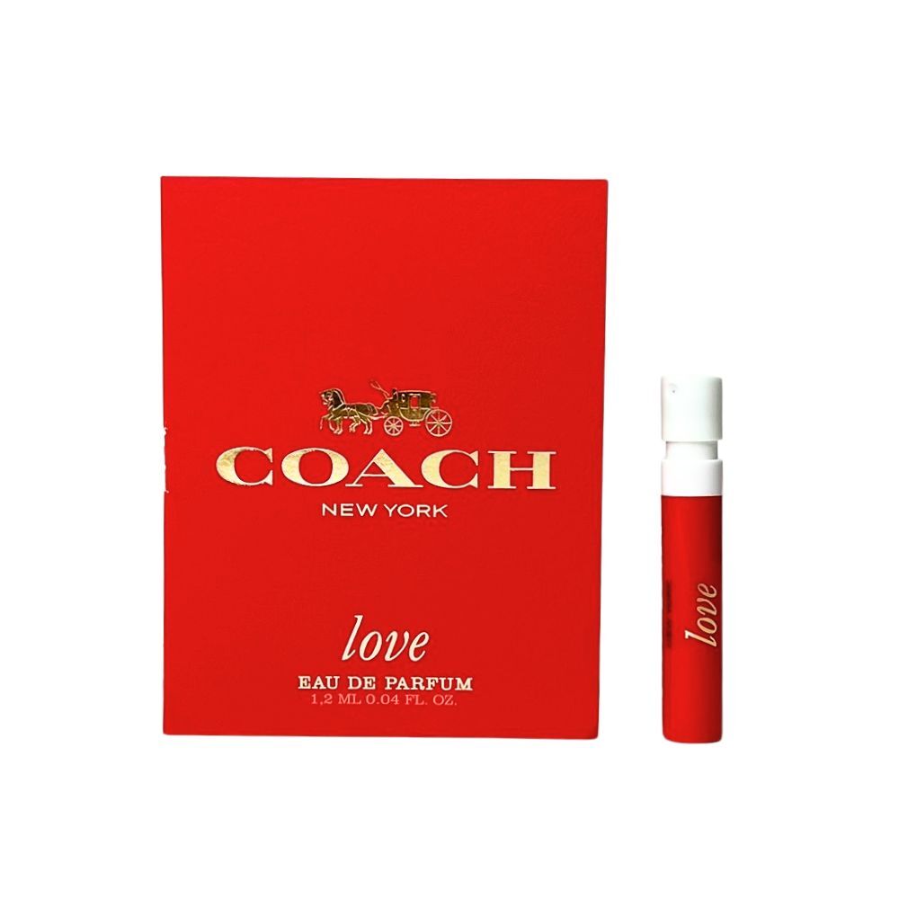 COACH 時尚戀紅女性淡香精 1.2ml 針管