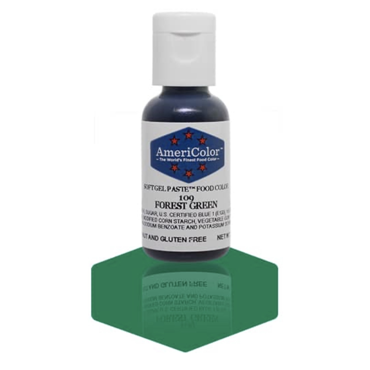 AmeriColor Soft Gel Paste Food Colour (Forest Green) 21g