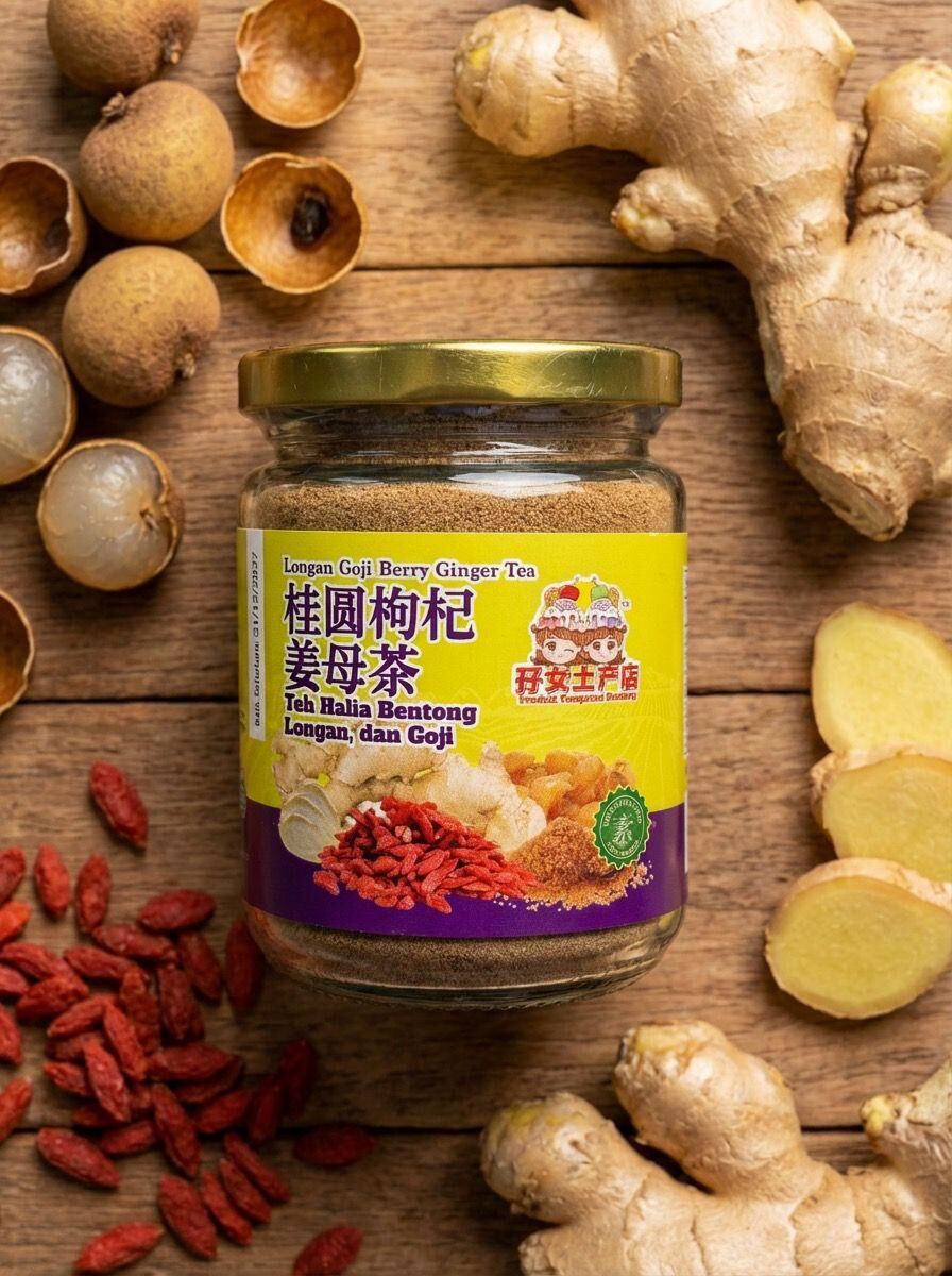 馬來西亞文冬薑 孖女桂圆枸杞姜母茶150g