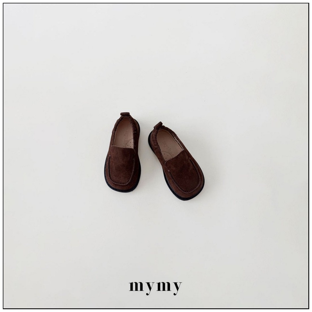 正韓秋Mysocks  棕色樂福鞋