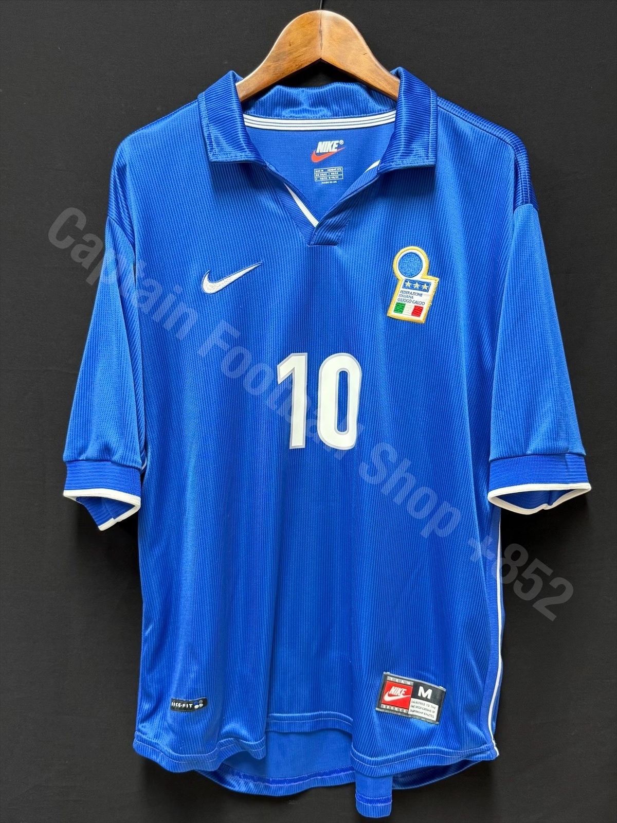 Italy 1998 FIFA World Cup Nike Home Shirt #10 DEL PIERO