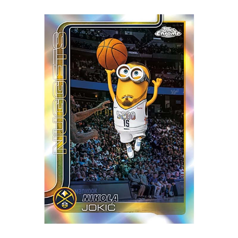 NBA 2025-26 Topps Chrome Updates 球員卡 籃球卡 Jumbo Box 每盒12包入 887521161331 [現貨商品]