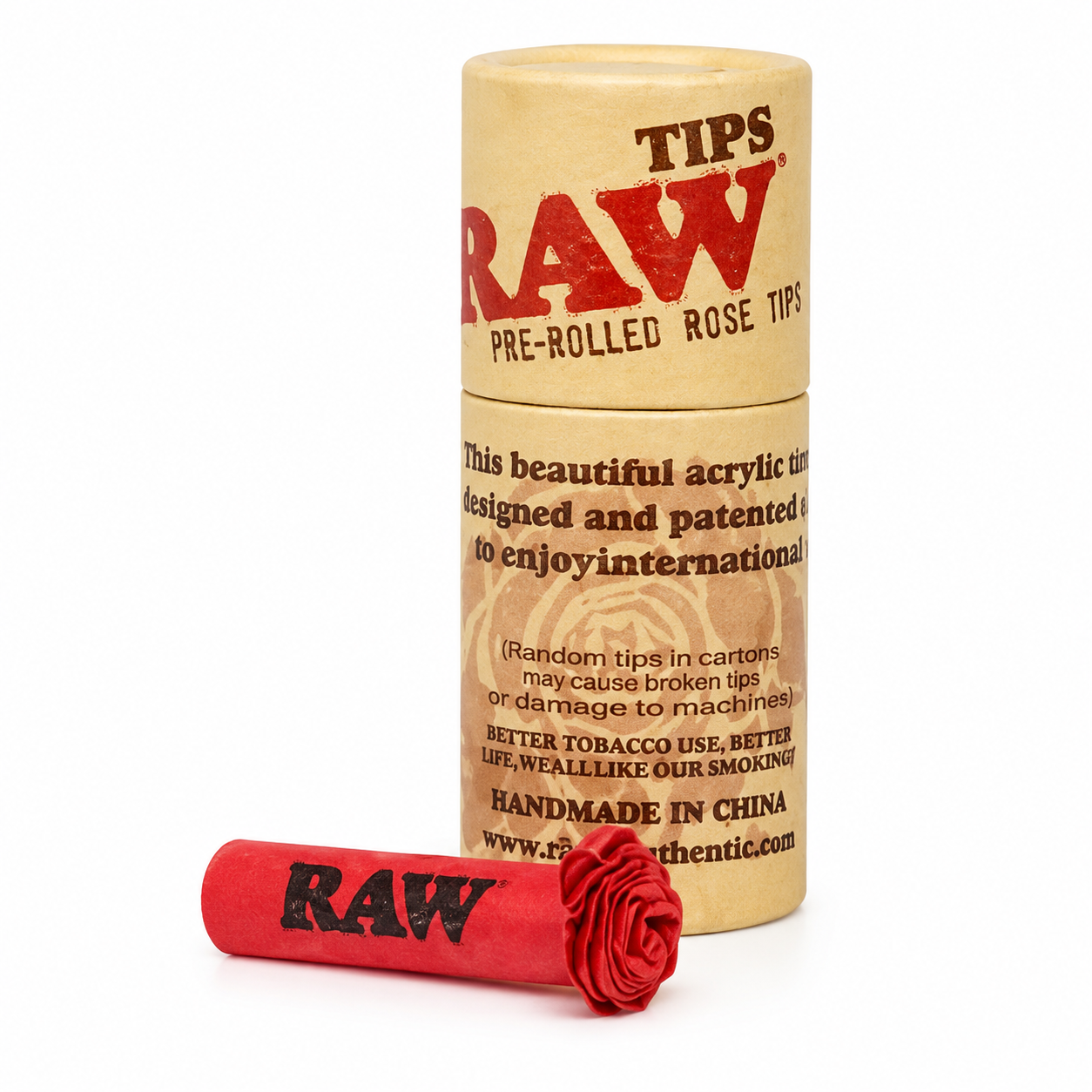 🇪🇸RAW - Pre-rolled Rose Tips 玫瑰預捲紙濾嘴