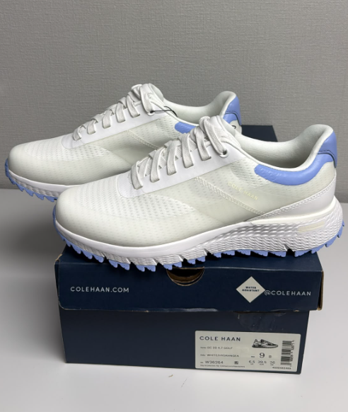 LYS02408 Cole Haan 白拼淺藍綁帶防水休閒鞋