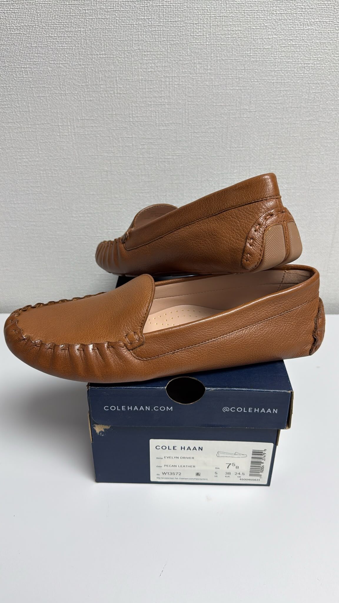 LYS02409 Cole Haan 啡色闊口女裝鞋