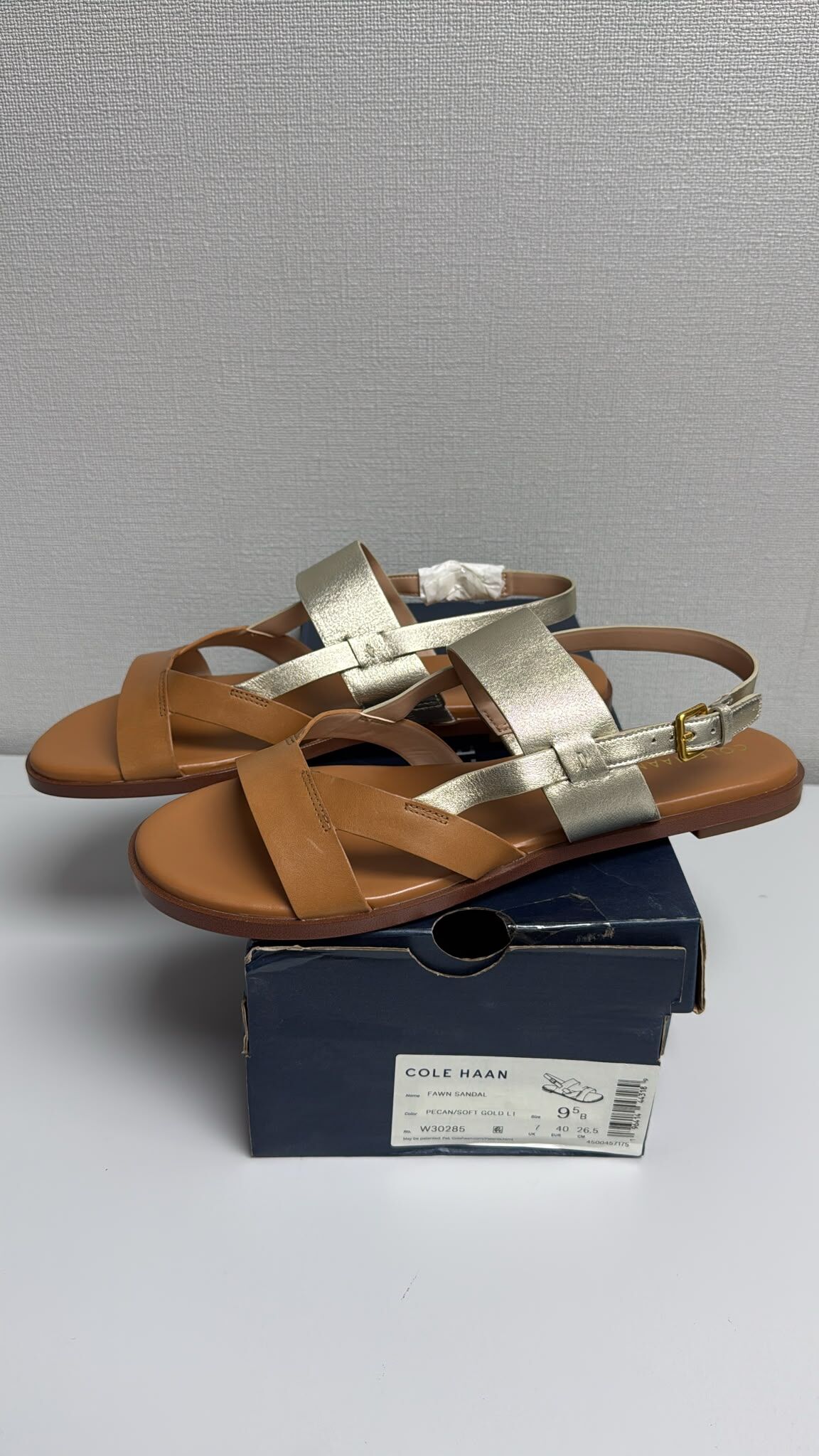 LYS02410 Cole Haan Fawn 皮革繞帶平底涼鞋