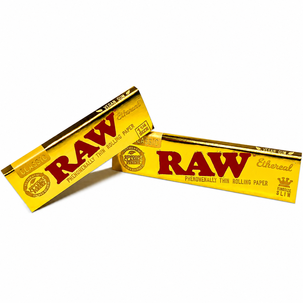 🇪🇸 RAW - Classic Ethereal Gold Rolling Paper 金標超薄捲煙紙