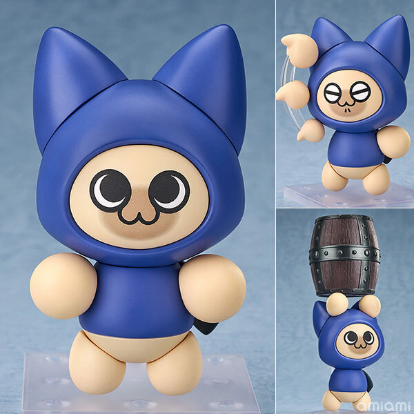 預訂2月 Good Smile Company 3058黏土人 艾路外觀裝備「貓」Ver.  Nendoroid "Monster Hunter" Series Palico Layered Armor: Kit T. Ver. Pre-order