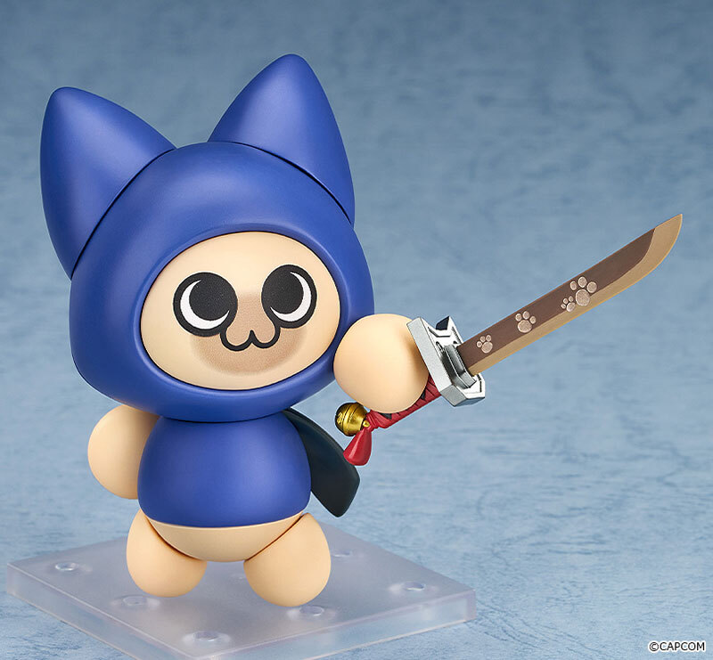 預訂2月 Good Smile Company 3058黏土人 艾路外觀裝備「貓」Ver.  Nendoroid "Monster Hunter" Series Palico Layered Armor: Kit T. Ver. Pre-order