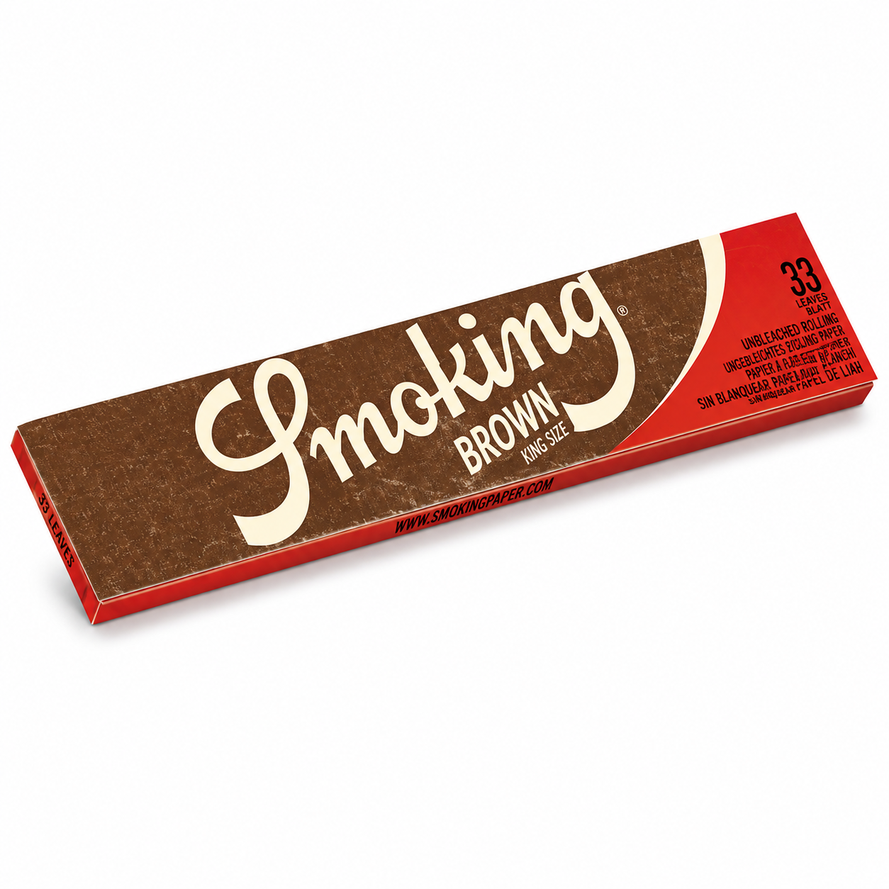 🇺🇸Smoking - (King Size) Brown Ultra Fine Slow Burn Rolling Papers 慢燃捲煙紙