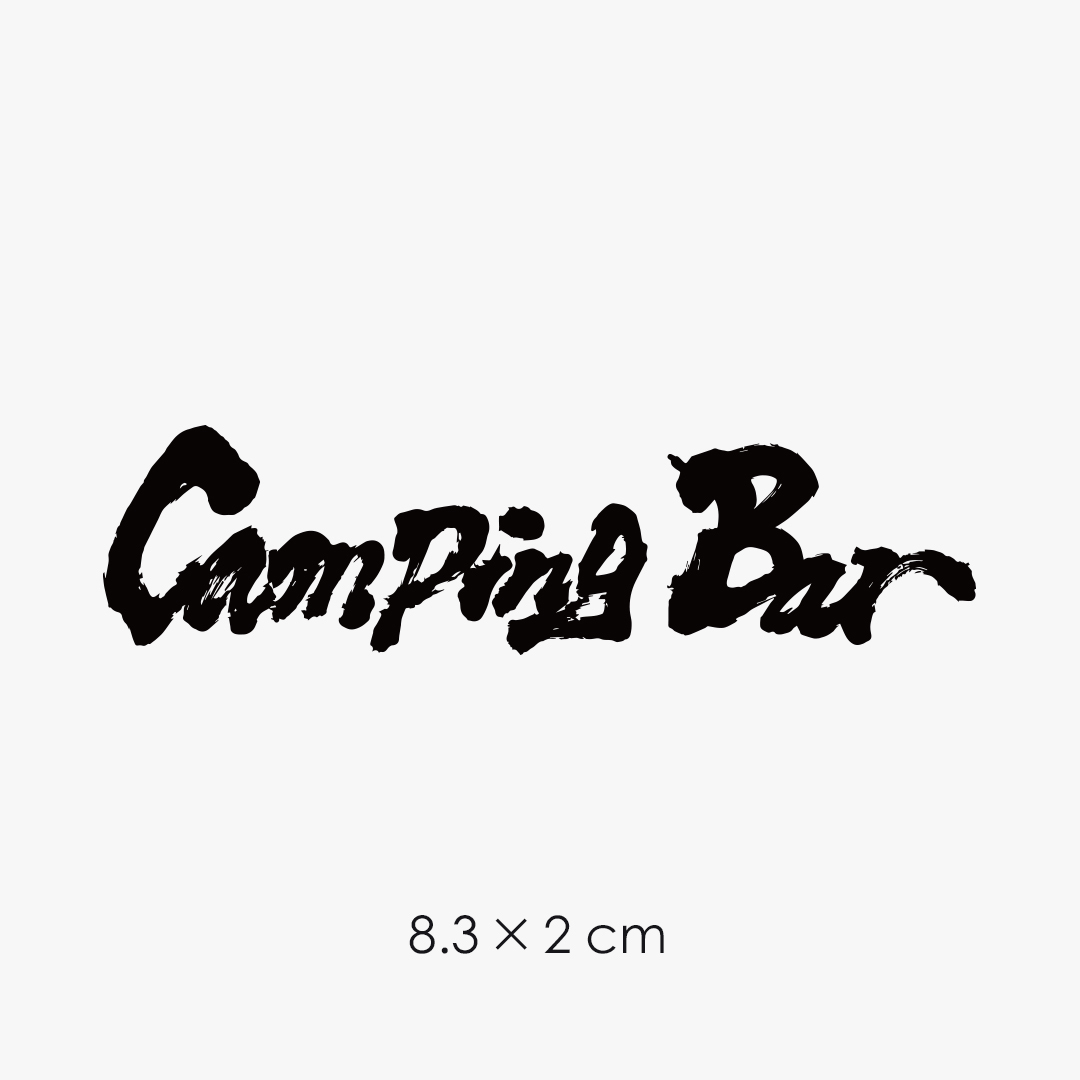Camping Bar UV 轉印貼紙