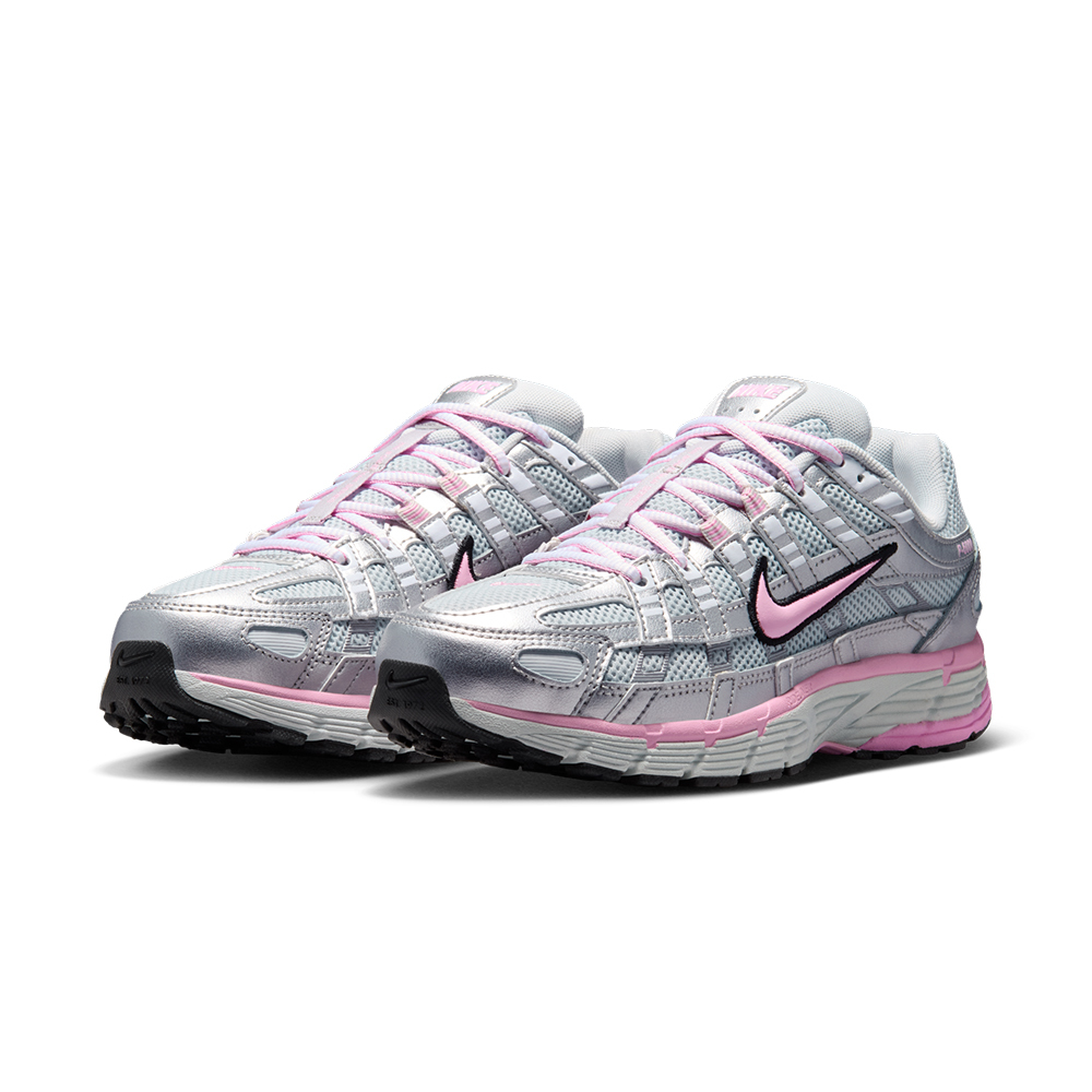 Nike W P-6000 女鞋 粉銀色 緩震 透氣 復古 運動 休閒鞋 BV1021-020