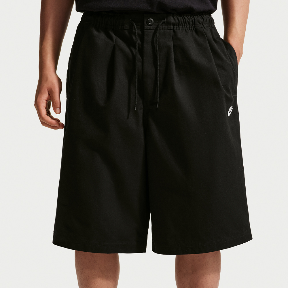 Nike As M Nk Club Straight Strch Sh 短褲 男款 黑色 寬鬆 IO3785-010