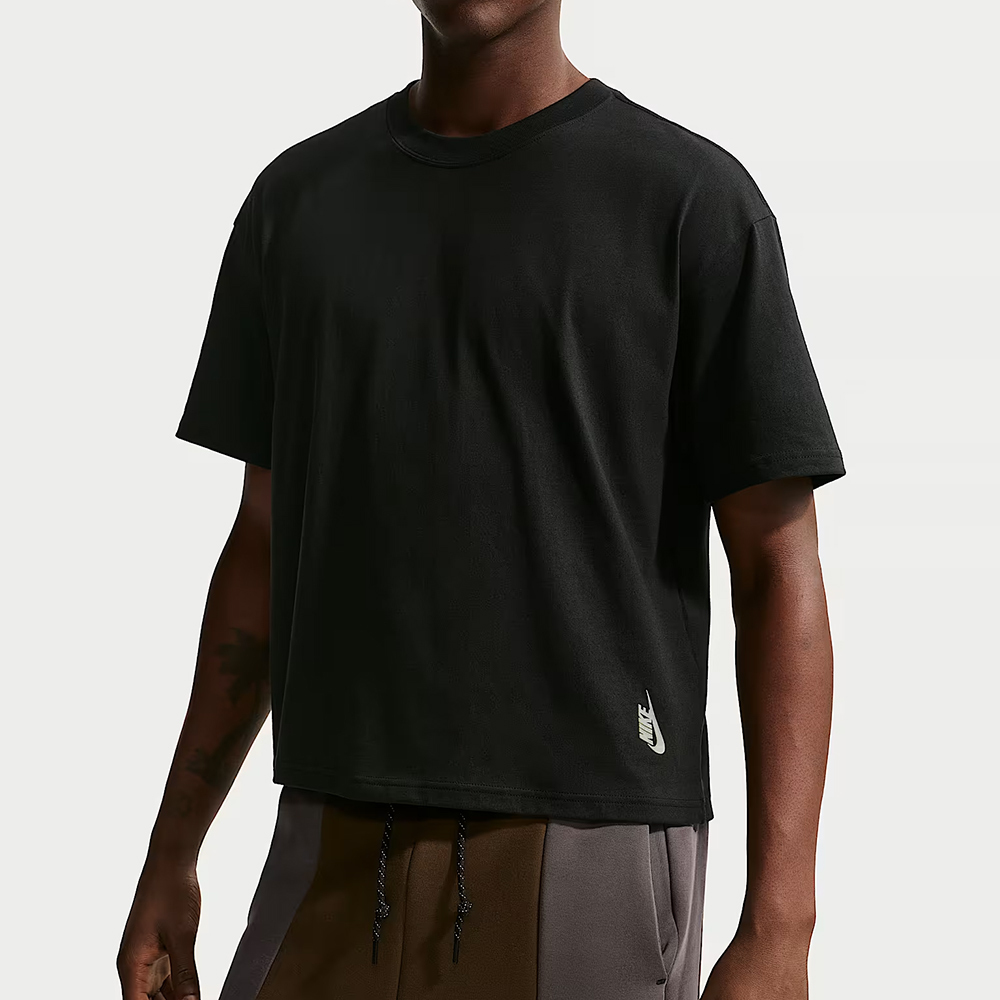 Nike As U Nsw Tee Lse Shrt Boxy ESS 男款 黑色 寬鬆 短袖 II3703-010