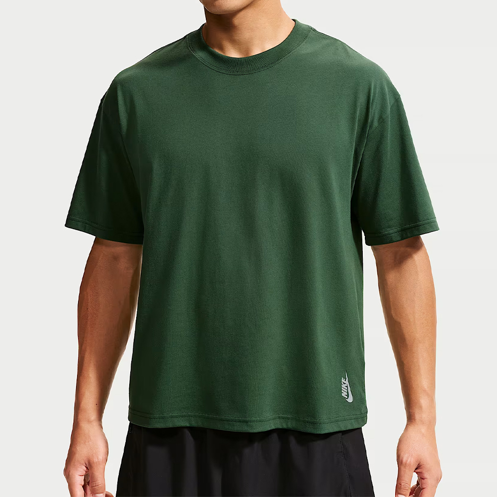 Nike As U Nsw Tee Lse Shrt Boxy Ess 短袖 男款 綠色 寬鬆 II3703-323