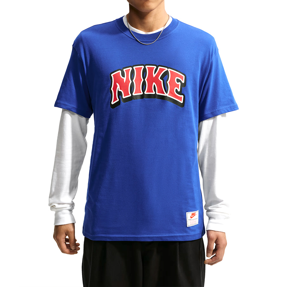 Nike As U Nsw Tee Lse Bball Dunk 男款 藍色 Logo T恤 短袖 IM9340-417