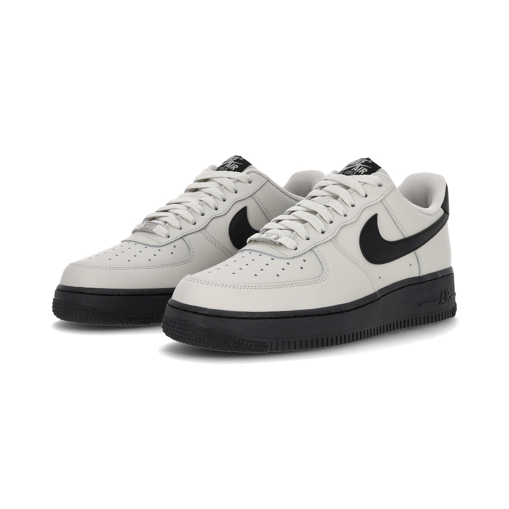 Nike Air Force 1'07 男鞋 米灰黑色 復古 AF1 運動 休閒鞋 FJ4146-005