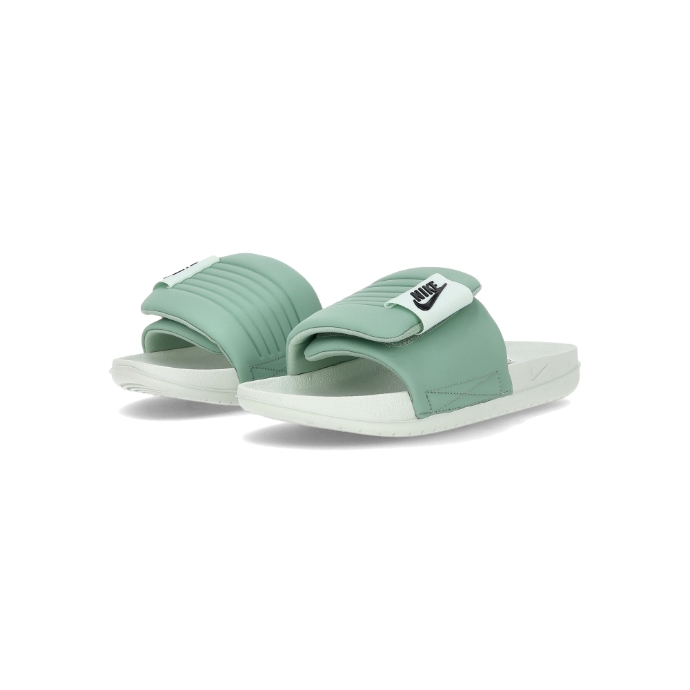Nike W Offcourt Adjust Slide 女鞋 綠色 魔鬼氈 柔軟 舒適 運動 休閒 拖鞋 DV1033-300