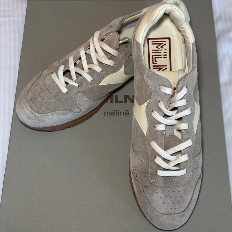 SHO-CCG0831-022 Var S-16 - VELOUR TAUPE - PERGAMENA - F.DO BB OSSO 尺碼:43 (A22) 有瑕疵
