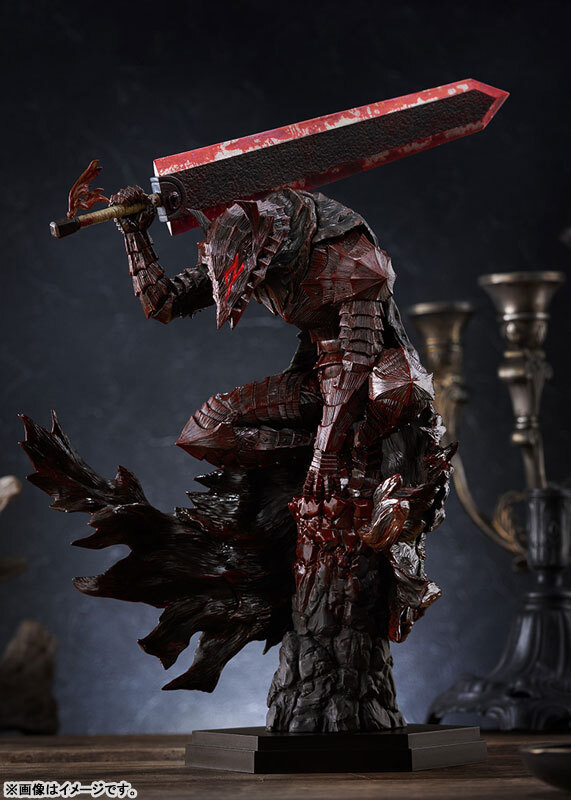 預訂5月  Max Factory 烙印勇士 凱茲 狂戰士鎧甲 POP UP PARADE Berserk Guts (Berserker Armor): Bloody Paint Ver. L Size Complete Figure Pre-order