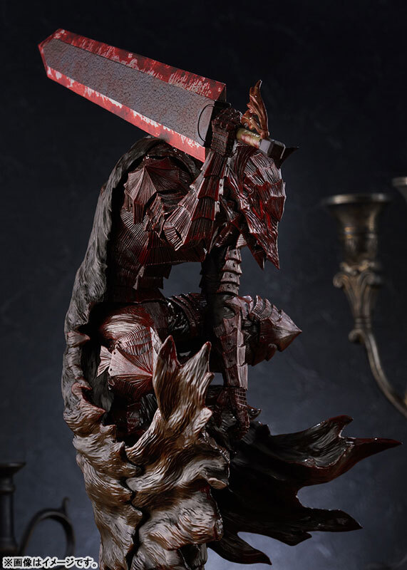 預訂5月  Max Factory 烙印勇士 凱茲 狂戰士鎧甲 POP UP PARADE Berserk Guts (Berserker Armor): Bloody Paint Ver. L Size Complete Figure Pre-order