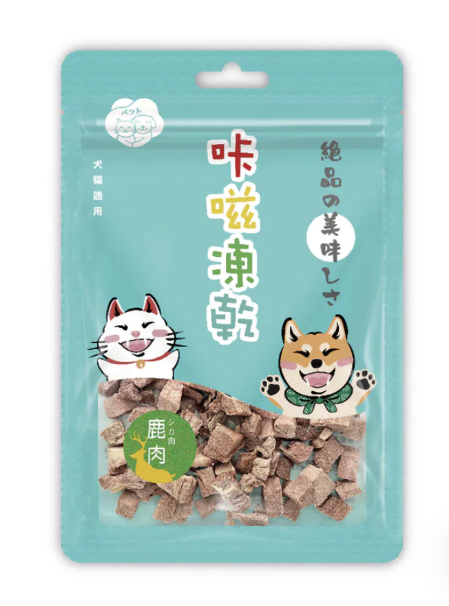 嗨！寵物們｜咔嗞凍乾 ｜鹿肉20g｜單入