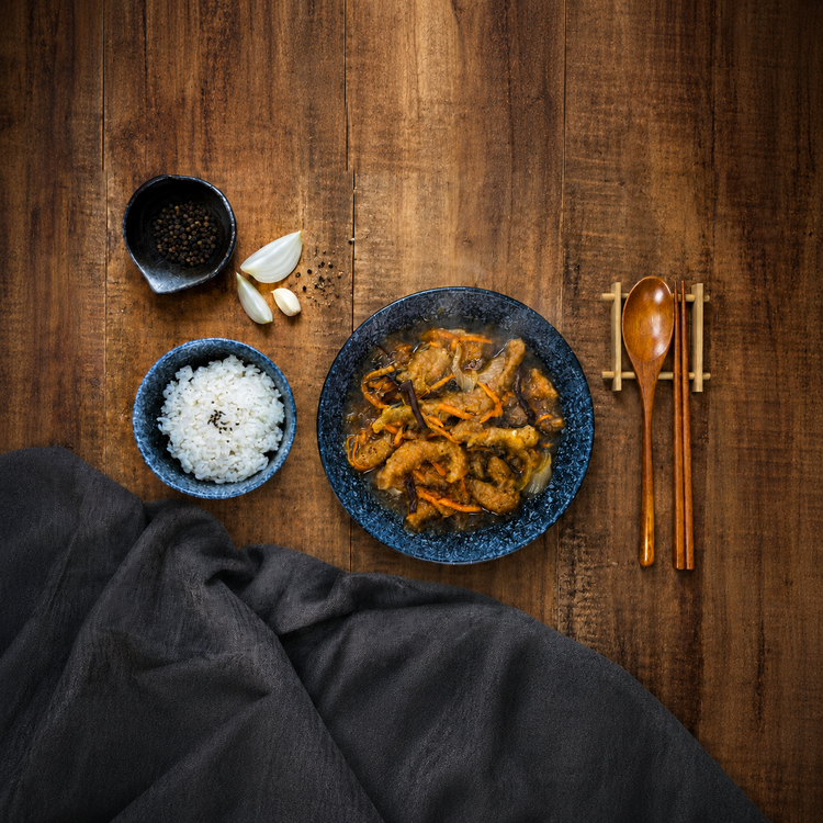 黑椒嫩炒豬柳