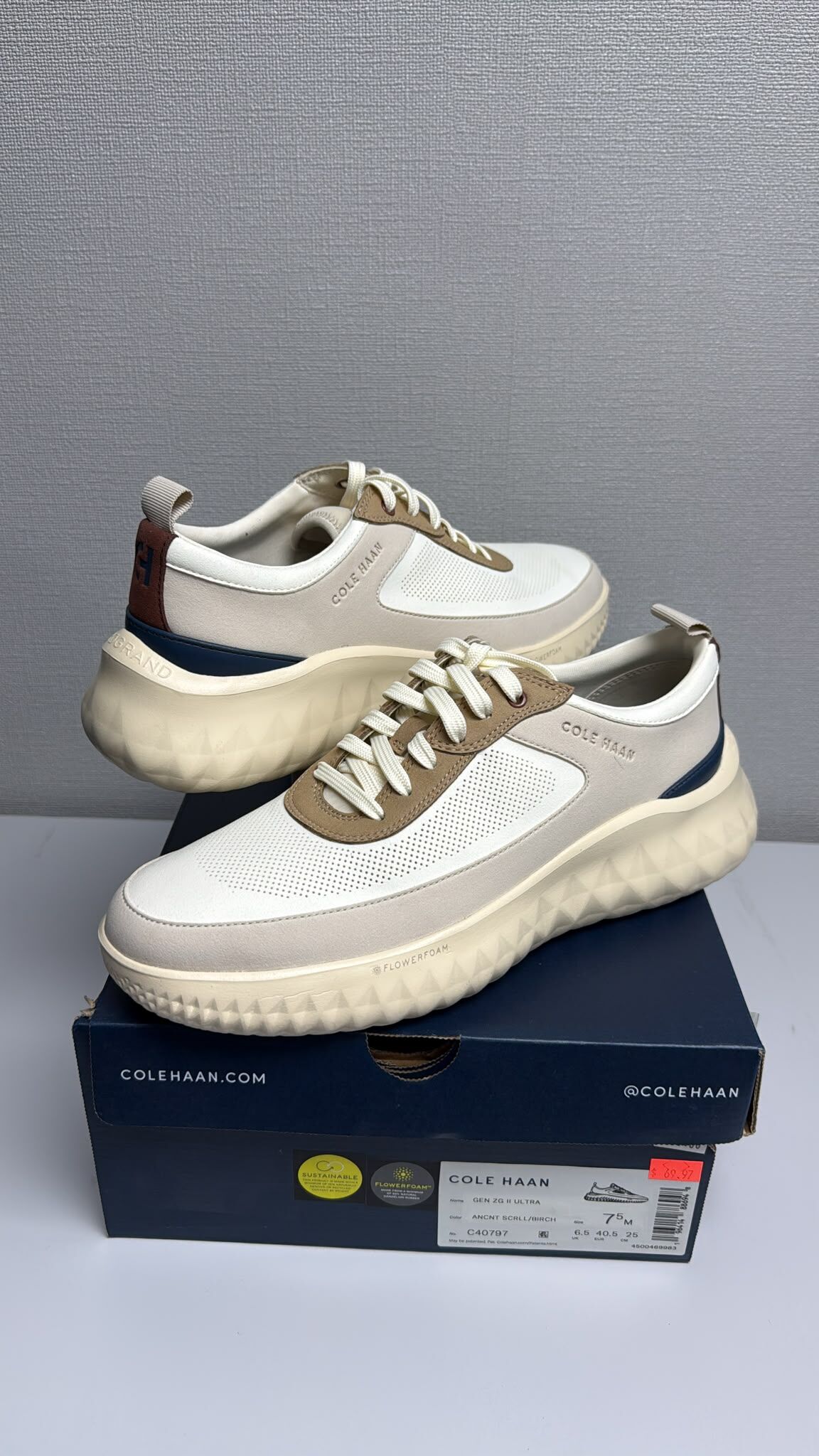 LYS02422 Cole Haan 拼色透氣網布運動鞋