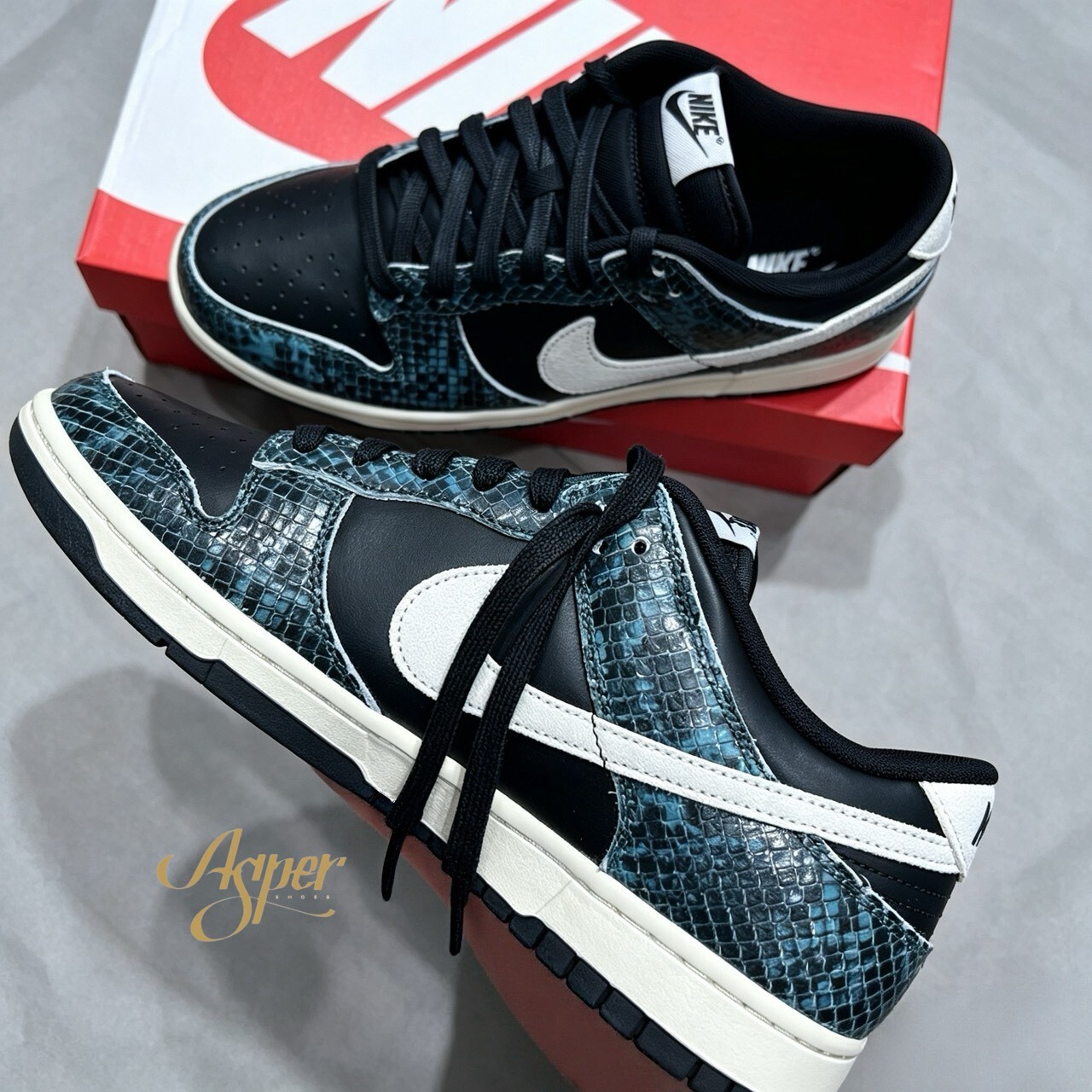 【官網限定】Nike Dunk Low "Green Snake" 綠蛇紋 IO1616-001 VIII