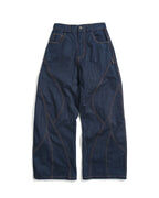 Octo Gambol Race Line Denim Pants - Navy | S26-SD3-P