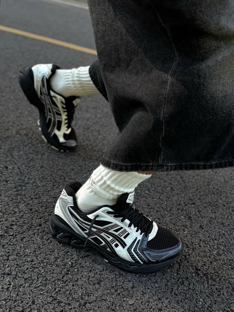 ASICS GEL-KAYANO 14 "BLACK CREAM" 奶油白黑 米白 復古 男女鞋 1203A537-002 / 調貨