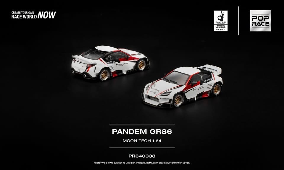 預訂 Pre Order - Poprace PANDEM GR 86 MOONTECH PR640338
