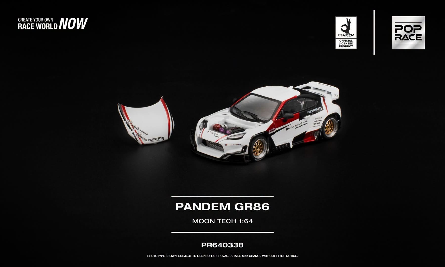 預訂 Pre Order - Poprace PANDEM GR 86 MOONTECH PR640338