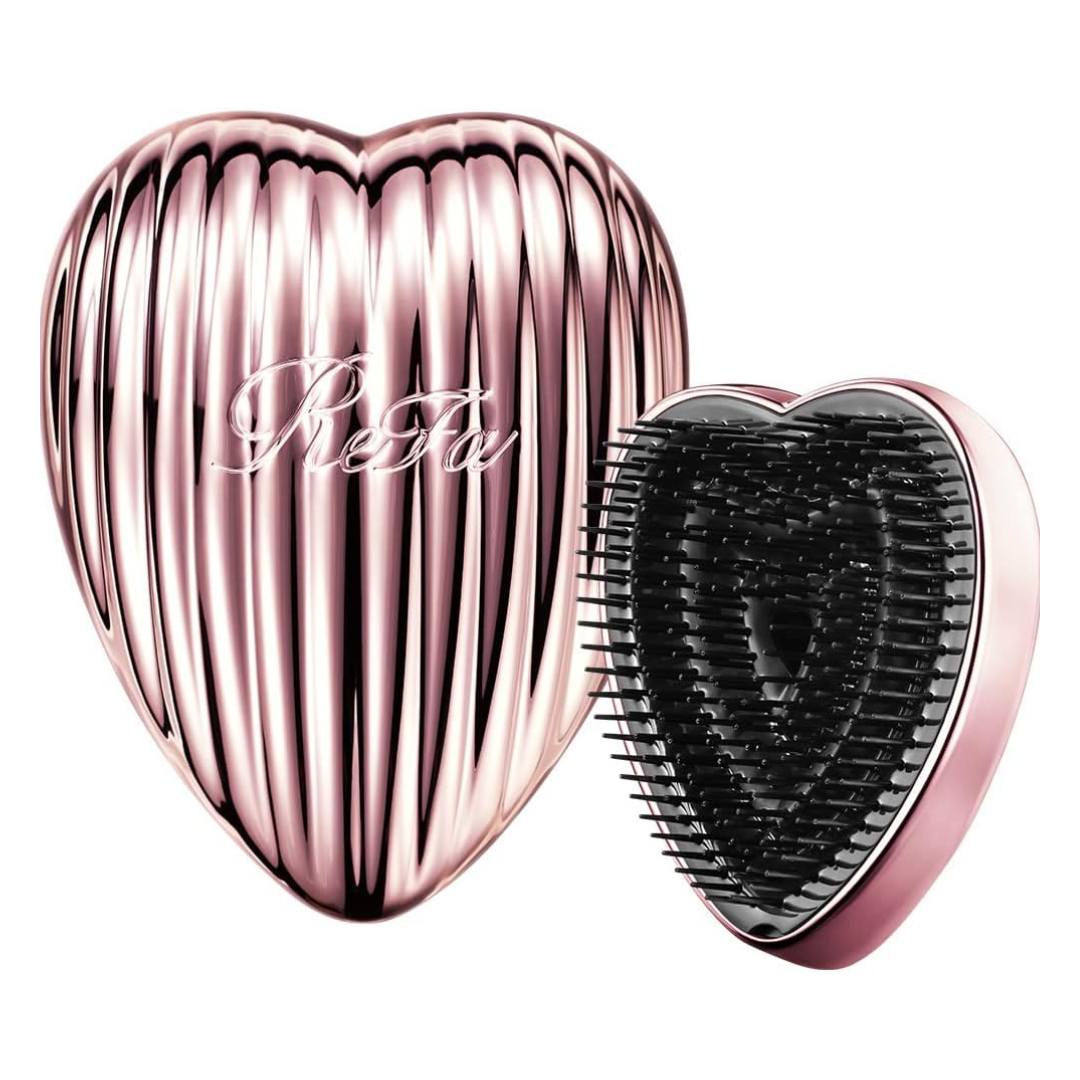 REFA Heart Brush Ray 立體順髮梳連鏡