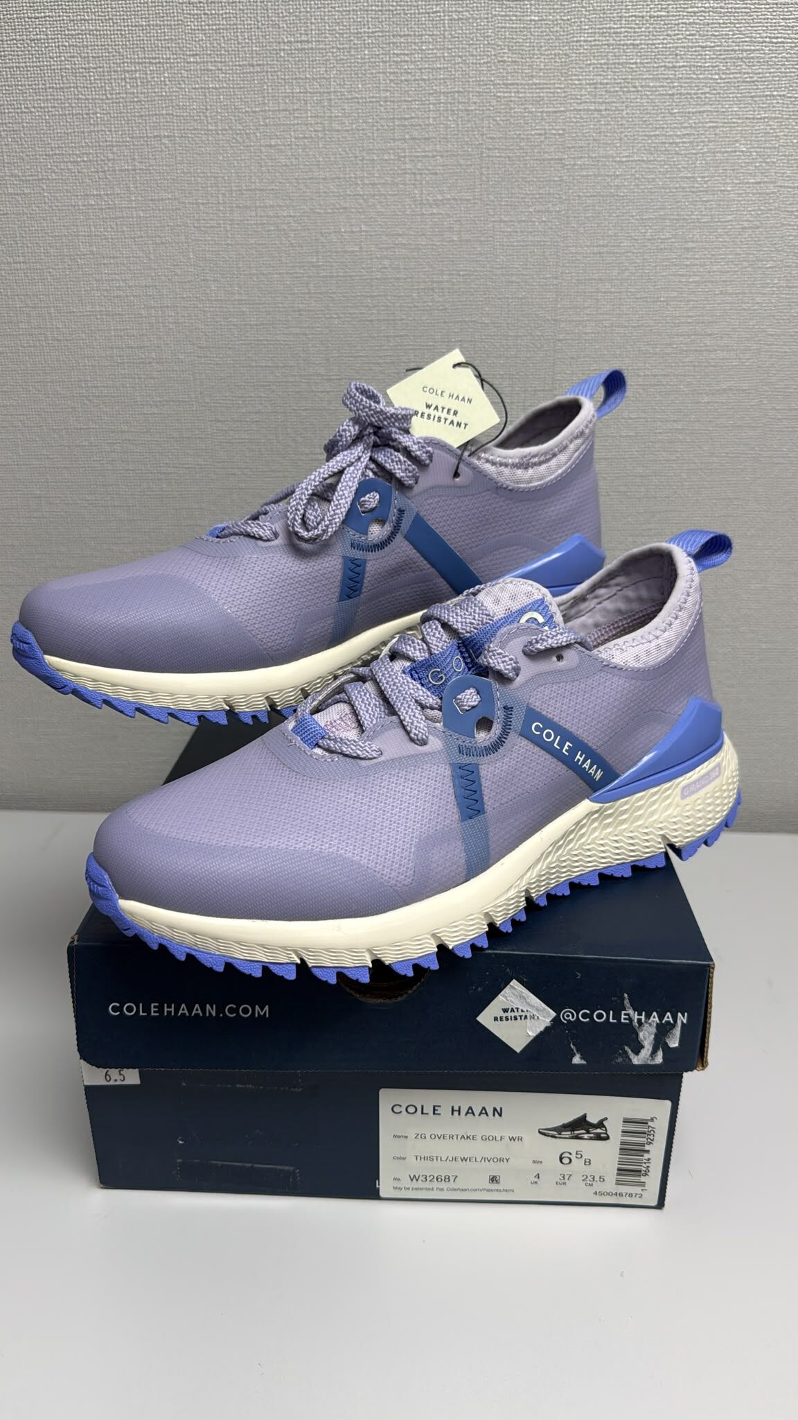 LYS02430 Cole Haan 紫拼藍小LOGO休閒鞋