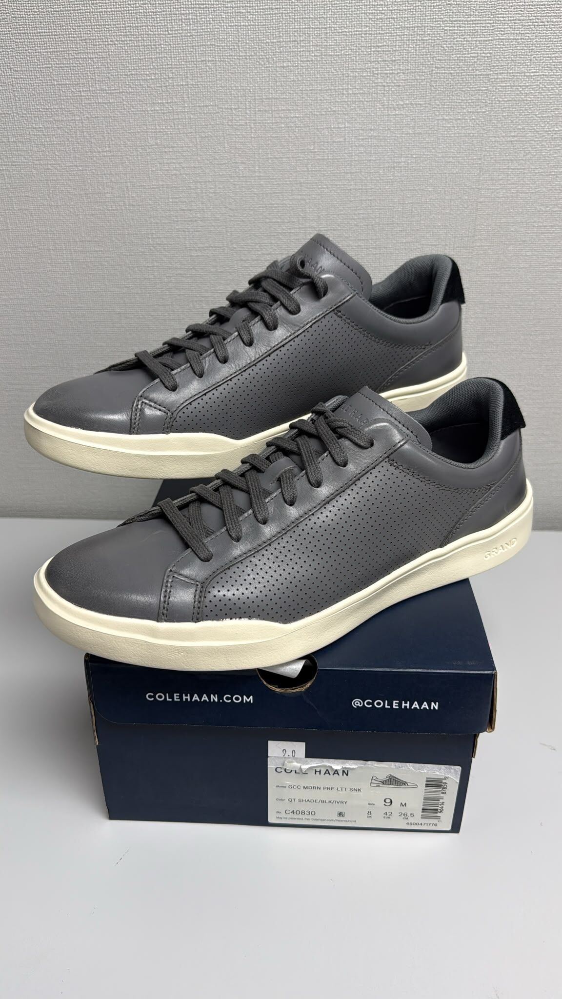 LYS02431 Cole Haan 淨色男裝綁帶休閒鞋