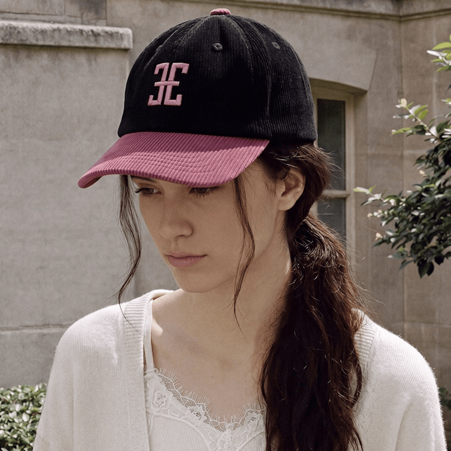 \官網同價/ Folnua｜COLORATION CLASSIC LOGO CORDUROY BALL CAP [3 colors] F115