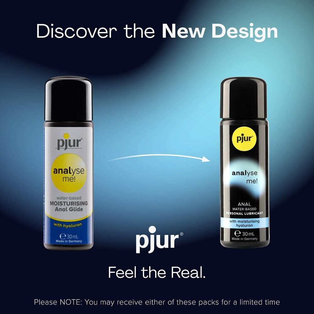 Pjur - Analyse me! 舒適後庭玻尿酸肛交水性潤滑劑 - 30ml