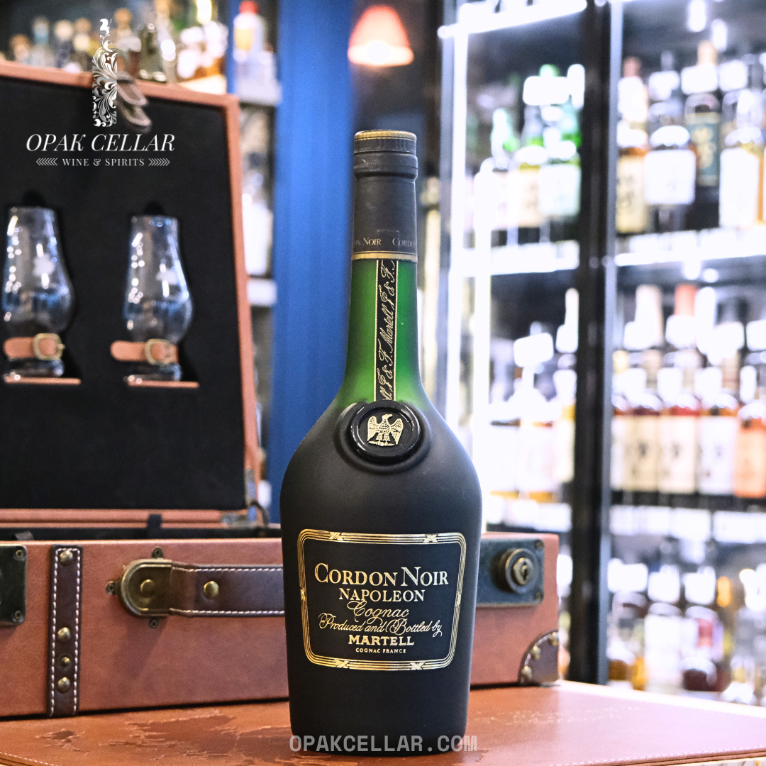 Martell Cognac Noir Napoleon 1980's 黑帶