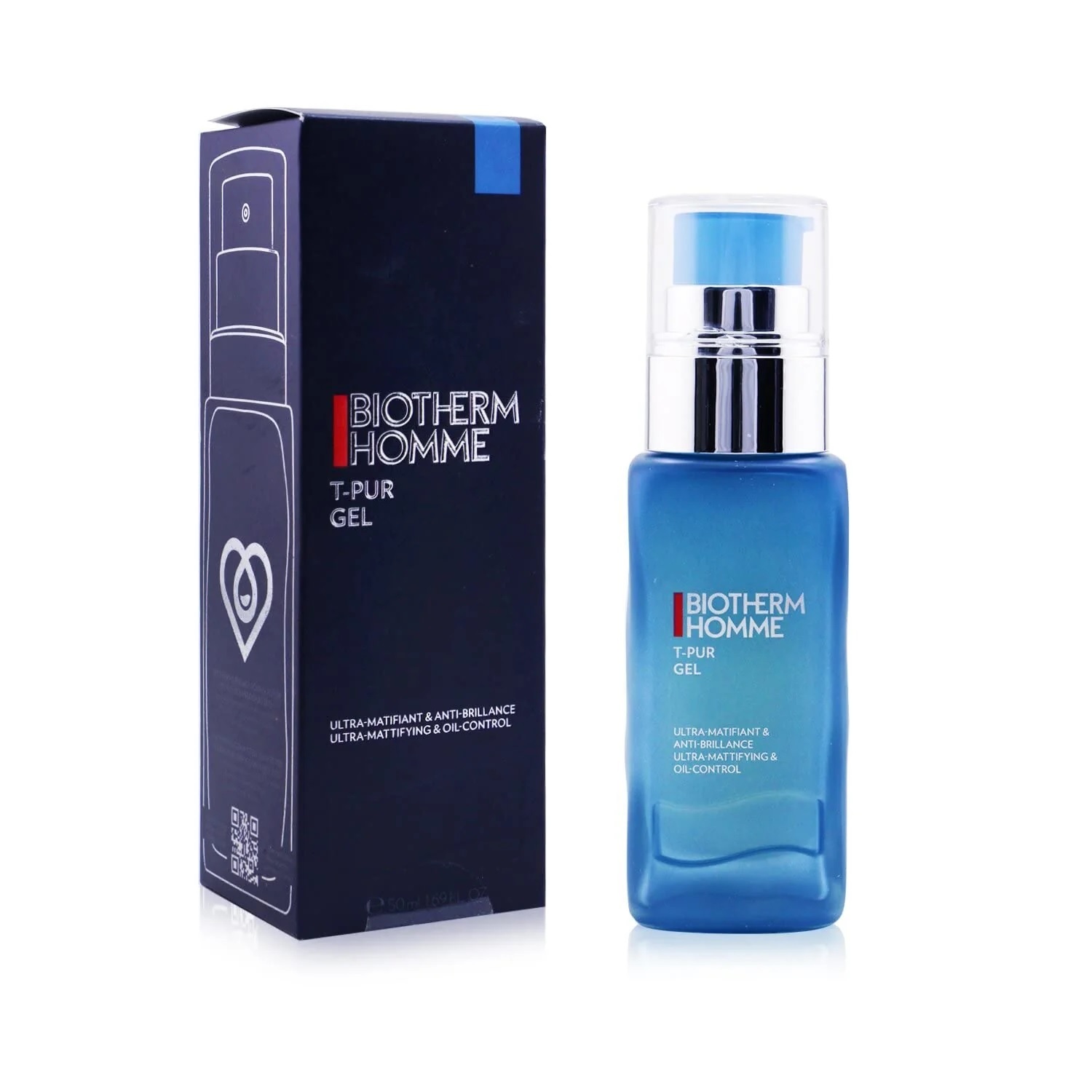 Biotherm Homme T-Pur 冰涼控油淨膚啫喱 50ml