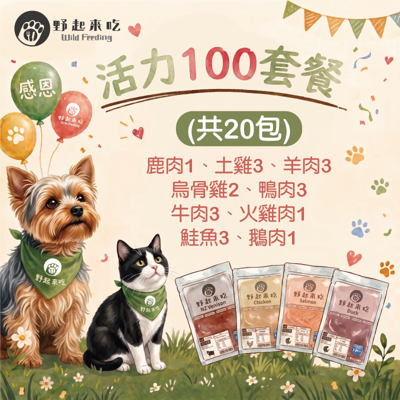活力100套餐(共20包)