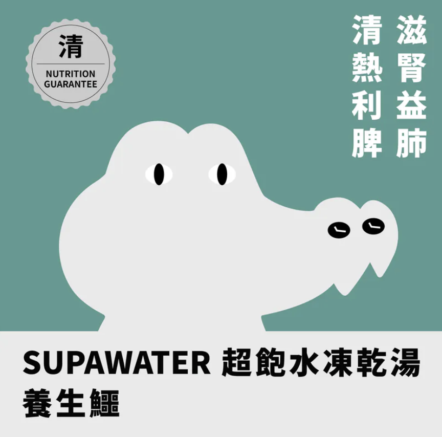 Paw Paw年年｜狗貓・超飽水凍乾湯包 - 養生鱷｜40g